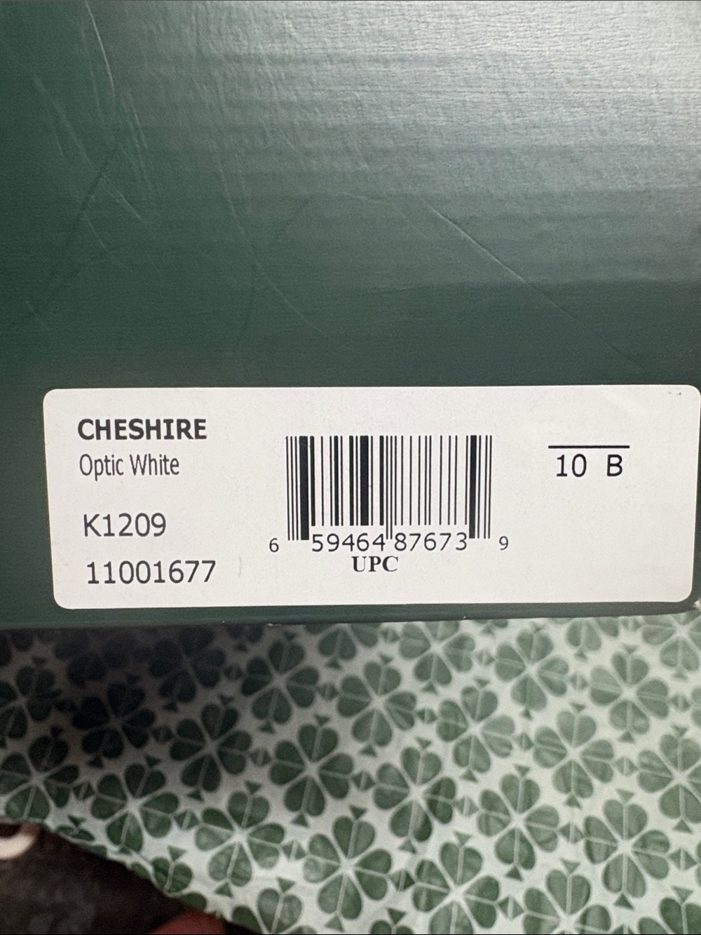 kate spade Cheshire Optic White Flats loafers